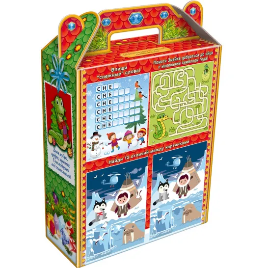Сладкий новогодний подарок Амелия 800 грамм элит